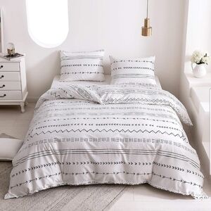 Brand-new: Boho White Duvet Cover Sets King Size